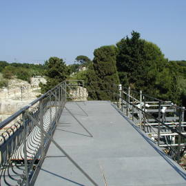 Attrezzamento Teatro Greco di Siracusa