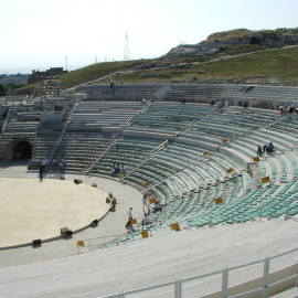 Attrezzamento Teatro Greco di Siracusa