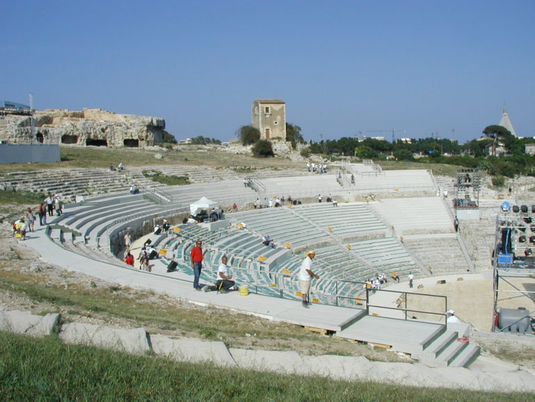 Attrezzamento Teatro Greco SR