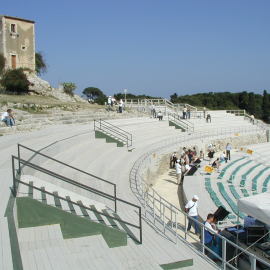 Attrezzamento Teatro Greco di Siracusa