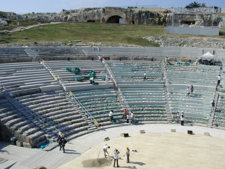 Attrezzamento Teatro Greco SR