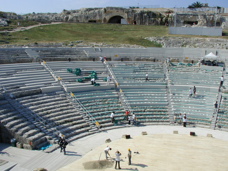 Attrezzamento Teatro Greco SR