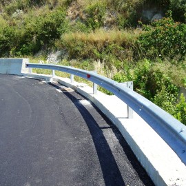 Strada e viadotto a Villafranca Tirrena