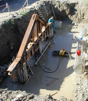 Strada e viadotto a Villafranca Tirrena