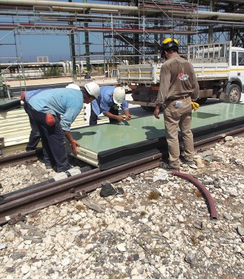 Coperture ermetiche vasche impianti
