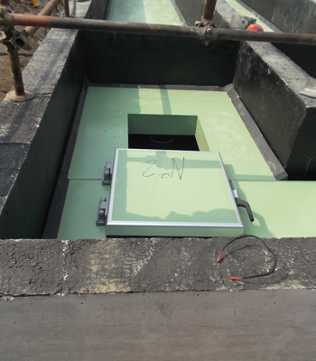 Coperture ermetiche vasche impianti
