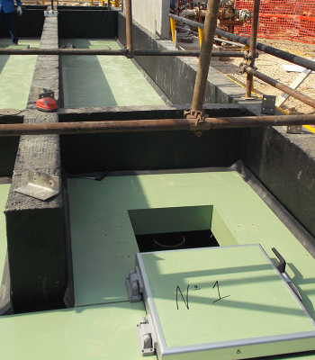 Coperture ermetiche vasche impianti